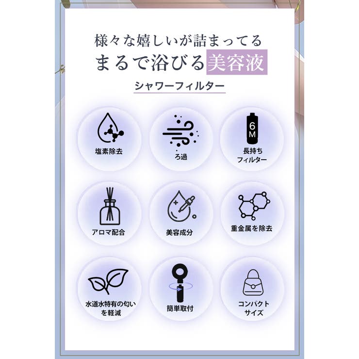 韓国で大ヒット！CICIBELLA（シシベラ）シャワーヘッド 正規品 大人気 | cici bella | 詳細画像2 