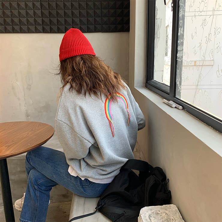 大人可愛い デザインパーカー ゆったり | cici bella | 詳細画像8 