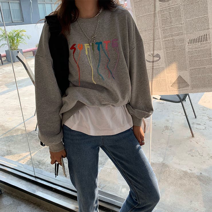 大人可愛い デザインパーカー ゆったり | cici bella | 詳細画像10 