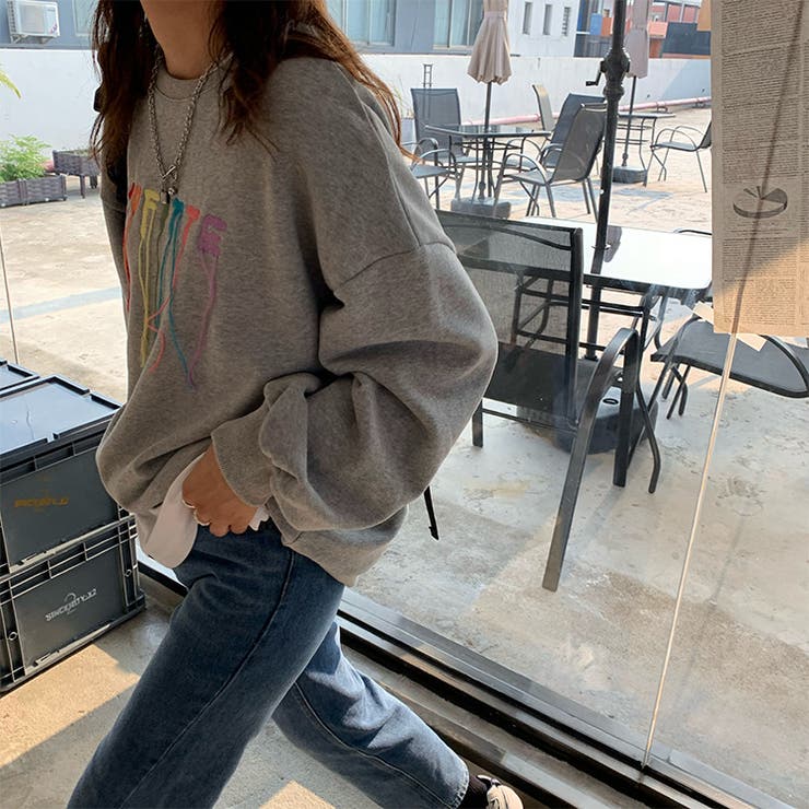 大人可愛い デザインパーカー ゆったり | cici bella | 詳細画像11 