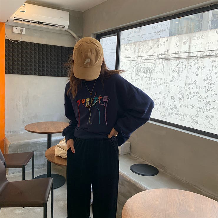 大人可愛い デザインパーカー ゆったり | cici bella | 詳細画像13 