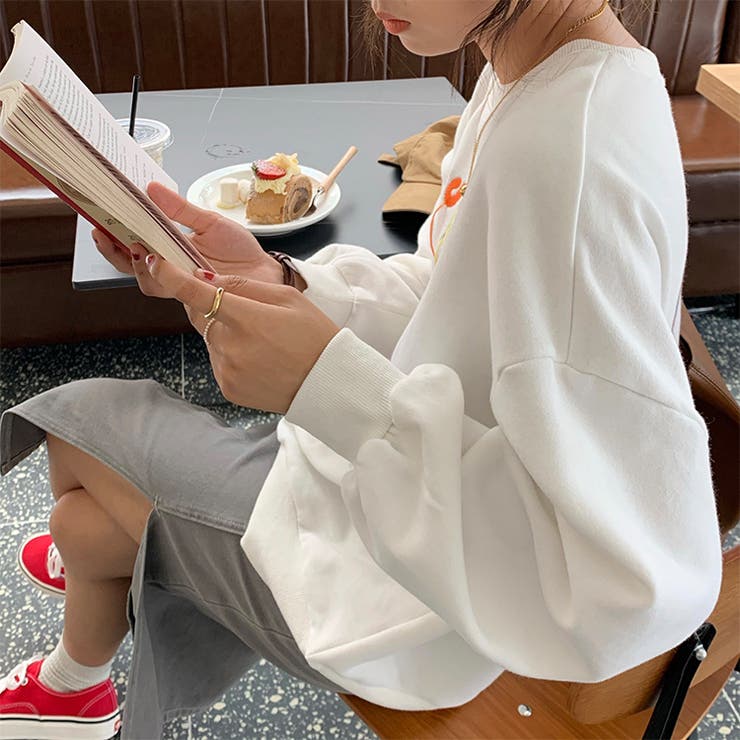 大人可愛い デザインパーカー ゆったり | cici bella | 詳細画像5 