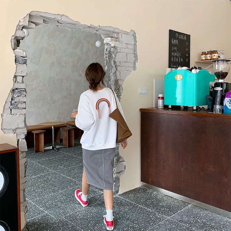 大人可愛い デザインパーカー ゆったり | cici bella | 詳細画像6 