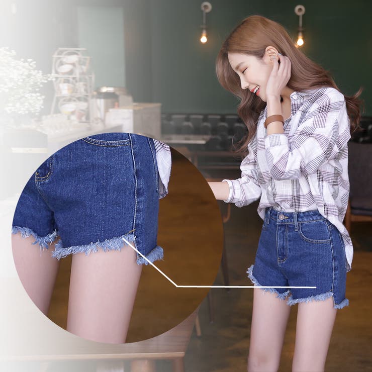 デニムボトムス ショートパンツ[品番：RTSW0000225]｜cici bella