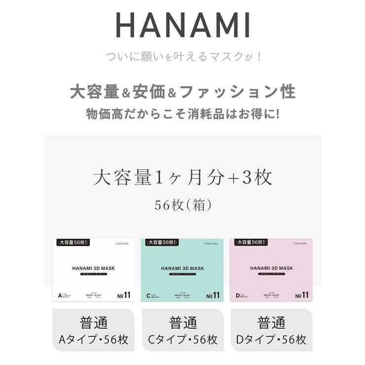 マスク 不織布 立体 | cici bella | 詳細画像3 