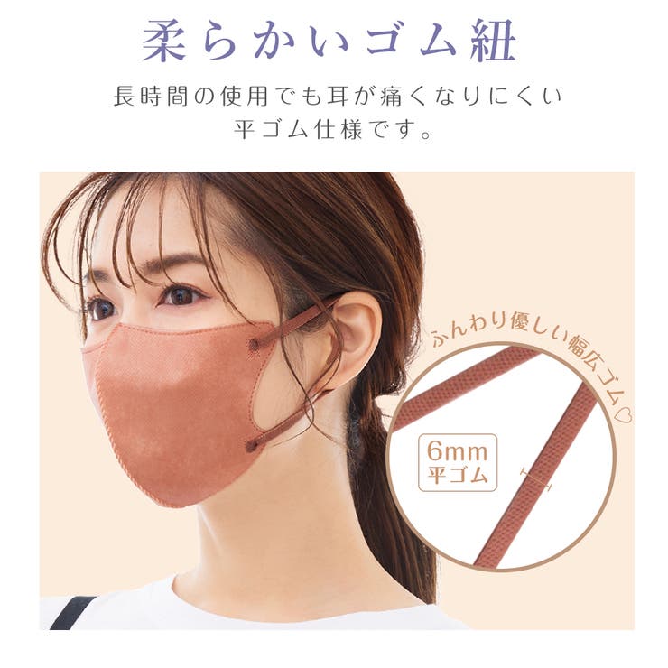 ３D小顔マスク 立体マスク 不織布 | La Bella | 詳細画像19 