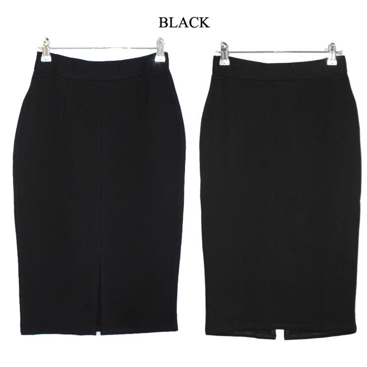 ポンチ膝下丈タイトスカート スリットタイトスカート ミディ丈タイトスカート | Leggy&Paggy | 詳細画像11 