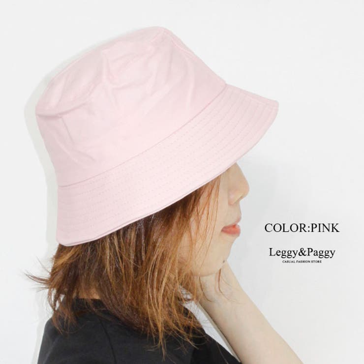 ネイビー】コットンバケットハット[品番：ELEW0001640]｜Leggy&Paggy