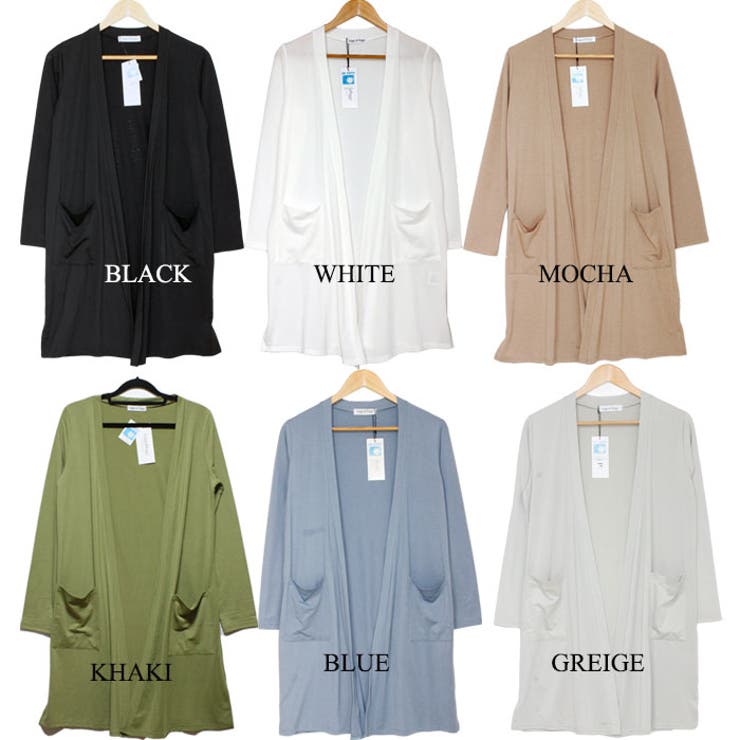 【UV遮蔽率97 3％】UVカットレディース UVカットシンプルロング丈ポケット… | Leggy&Paggy | 詳細画像12 