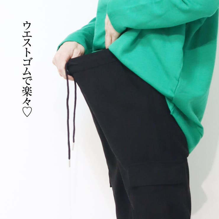 ニットコーデュロイ カーゴジョガーパンツ カーゴパンツ ジョガーパンツ | Leggy&Paggy | 詳細画像4 