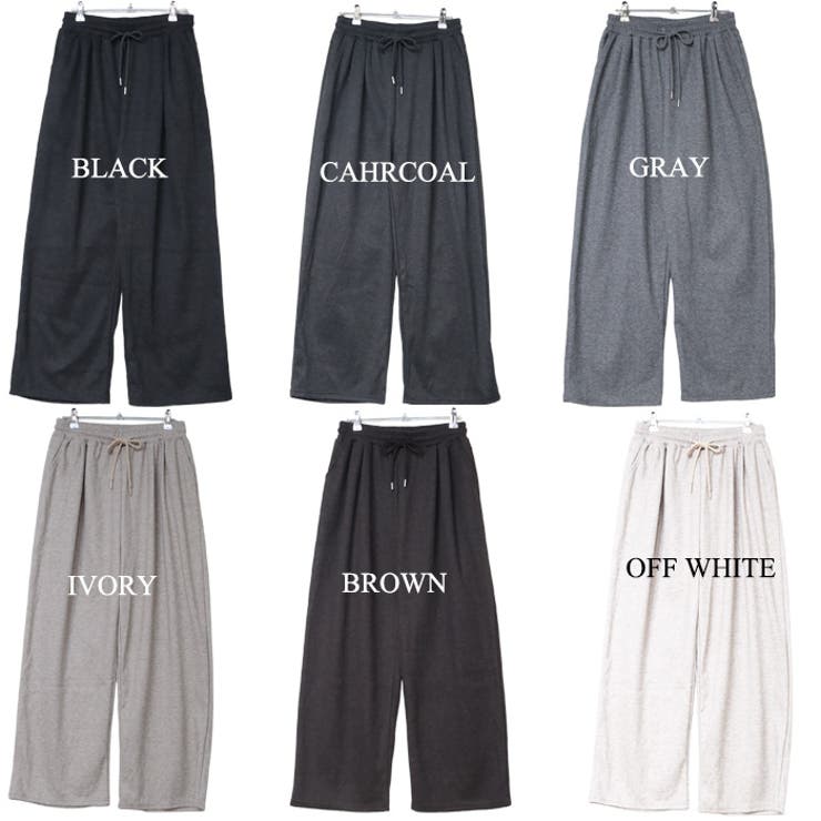 ヘリンボーン タックワイドパンツ | Leggy&Paggy | 詳細画像12 