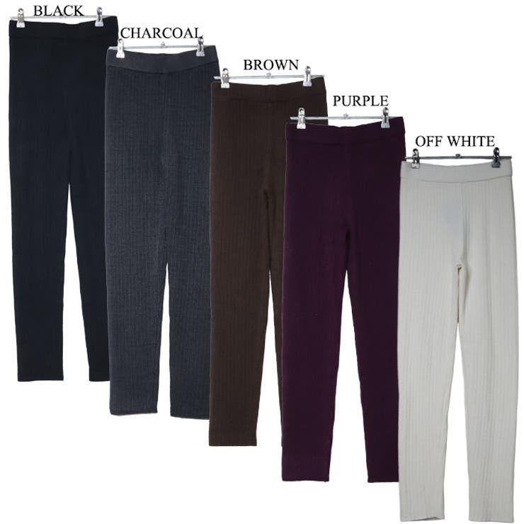 裏起毛 ニットレギンス レギンス | Leggy&Paggy | 詳細画像11 