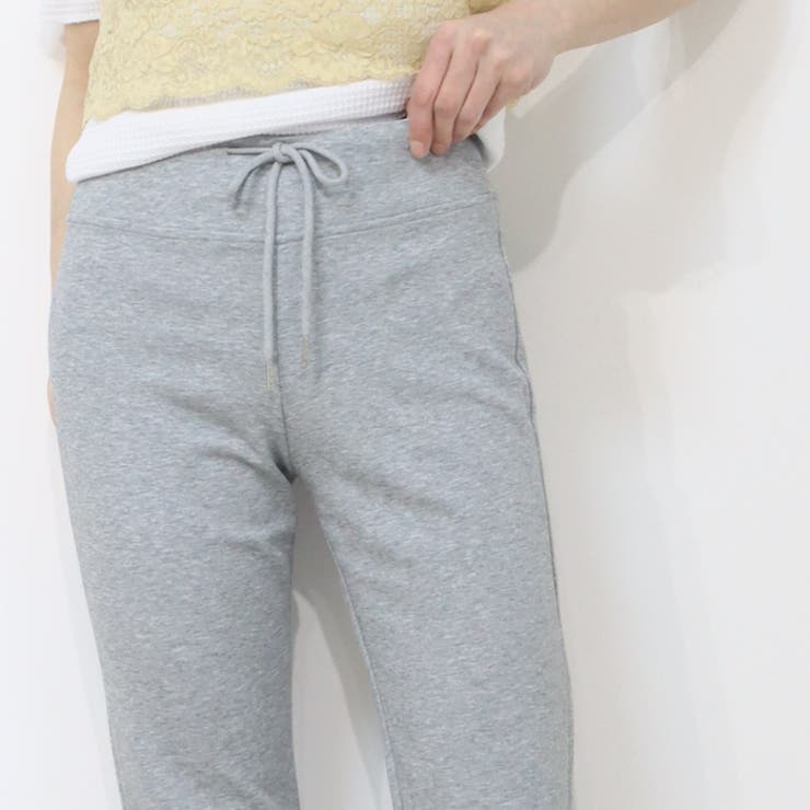 ポンチ風素材 フレアパンツ シューカットパンツ ベルボトム | Leggy&Paggy | 詳細画像4 