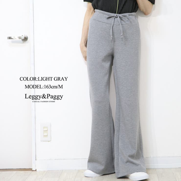 きれいめ ポンチタッチ フレアパンツ | Leggy&Paggy | 詳細画像6 