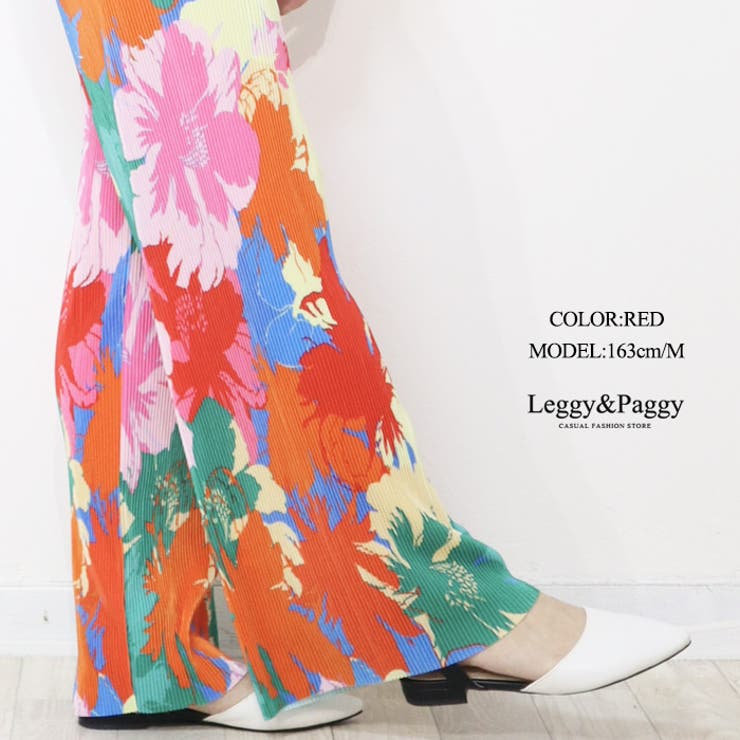 house on the hill 花柄ペアレントパンツ house on the hill 花柄ペアレントパンツ Parent Pants (Flower