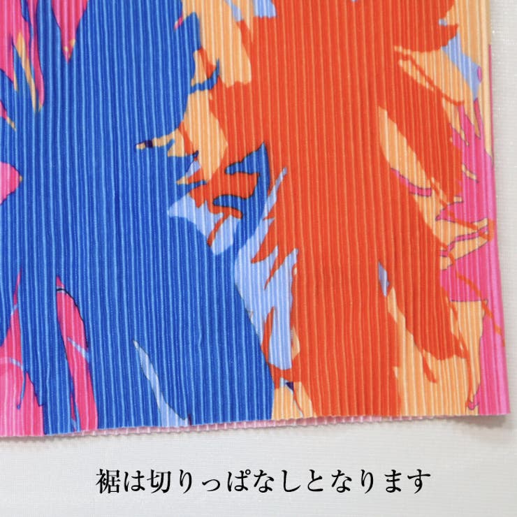 花柄プリント プリーツワイドパンツ プリーツパンツ[品番