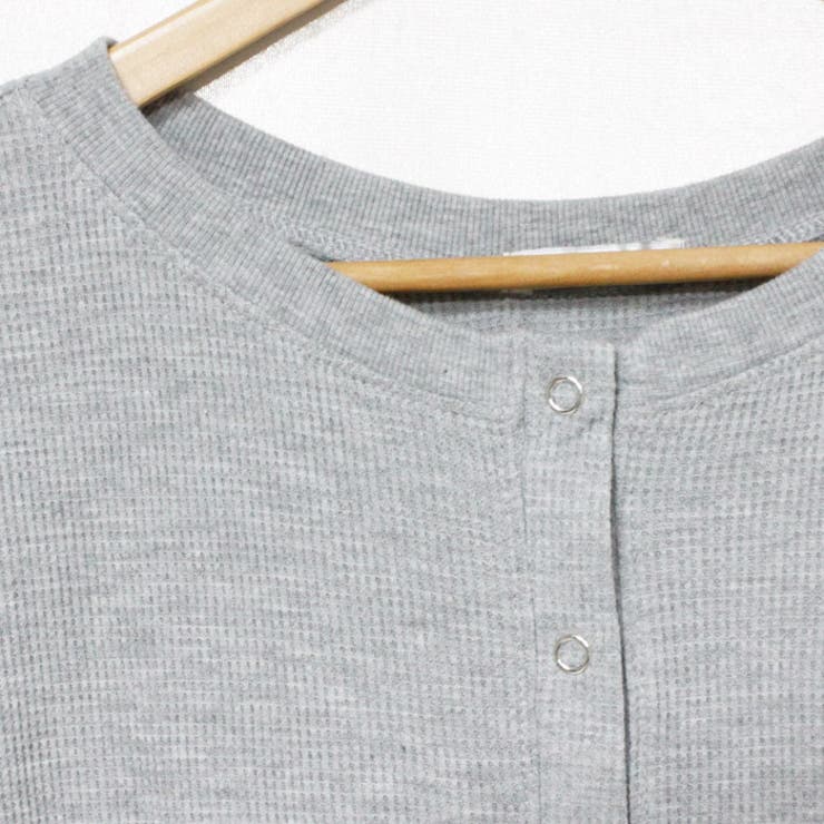 ワッフル素材前後2WAYワンピース カーディガン ロングカーディガン | Leggy&Paggy | 詳細画像9 