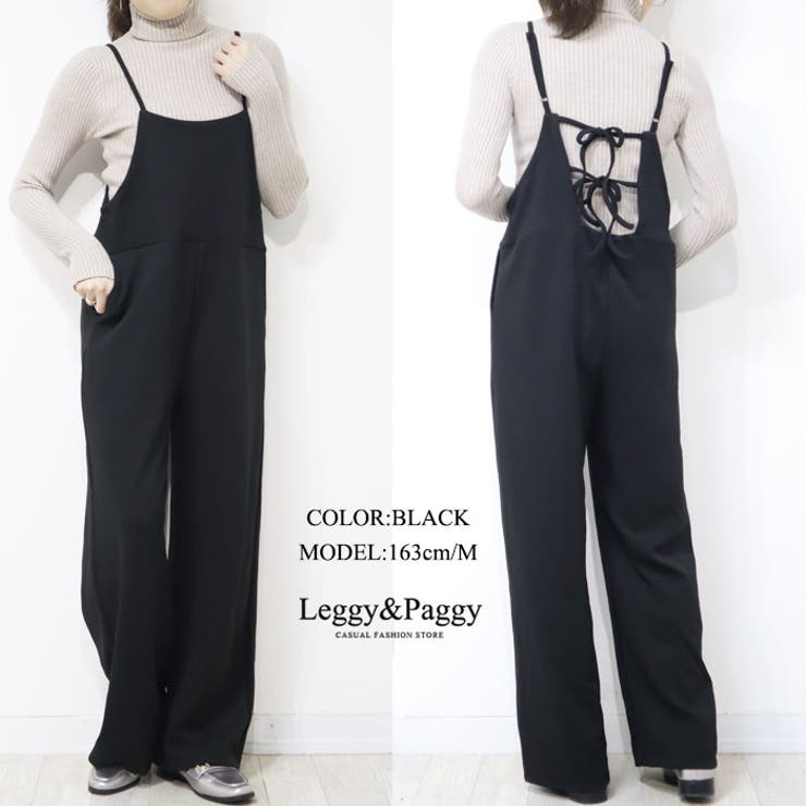 バックリボン オールインワンサロペット[品番：ELEW0001784