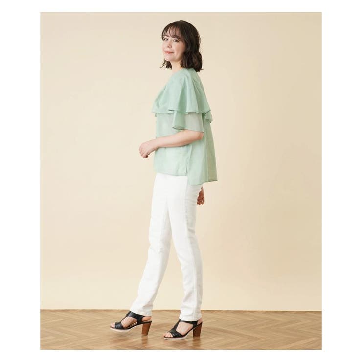 ビッグフリルブラウス | Leilian PLUS HOUSE | 詳細画像2
