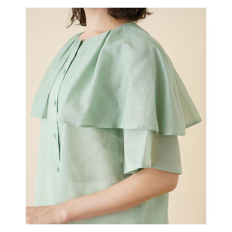 ビッグフリルブラウス | Leilian PLUS HOUSE | 詳細画像9