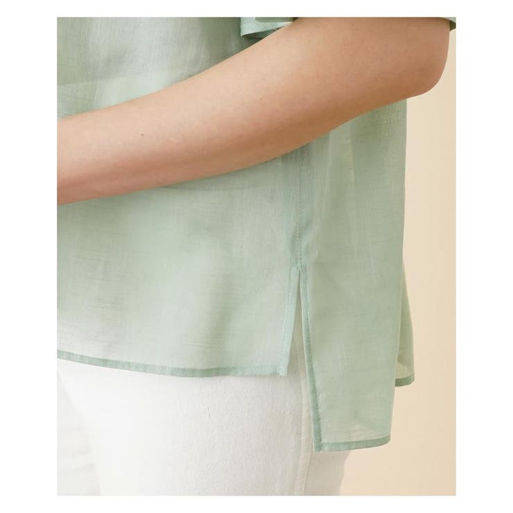 ビッグフリルブラウス | Leilian PLUS HOUSE | 詳細画像11