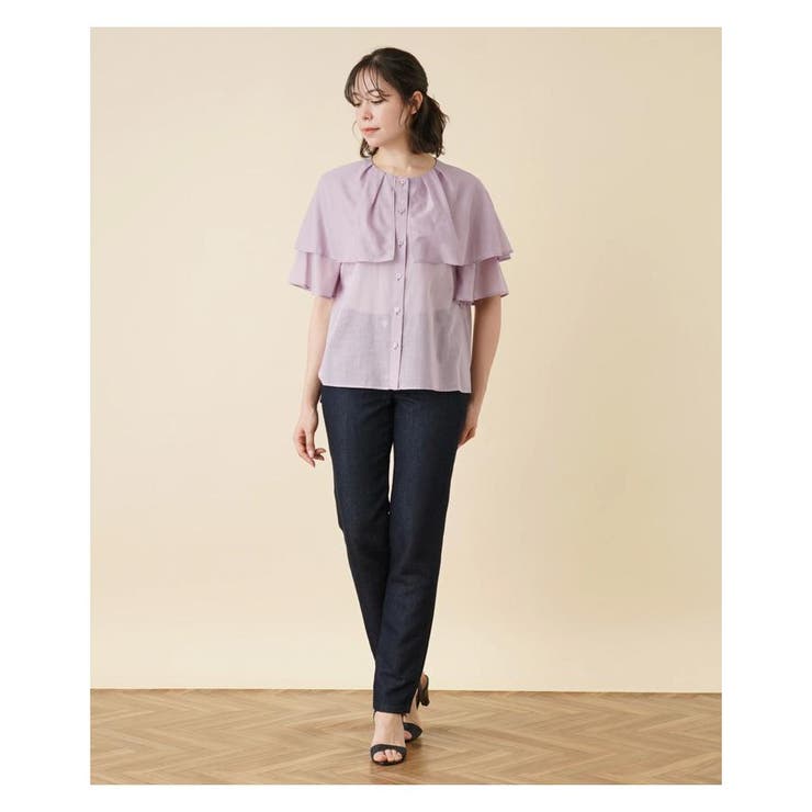 ビッグフリルブラウス | Leilian PLUS HOUSE | 詳細画像13