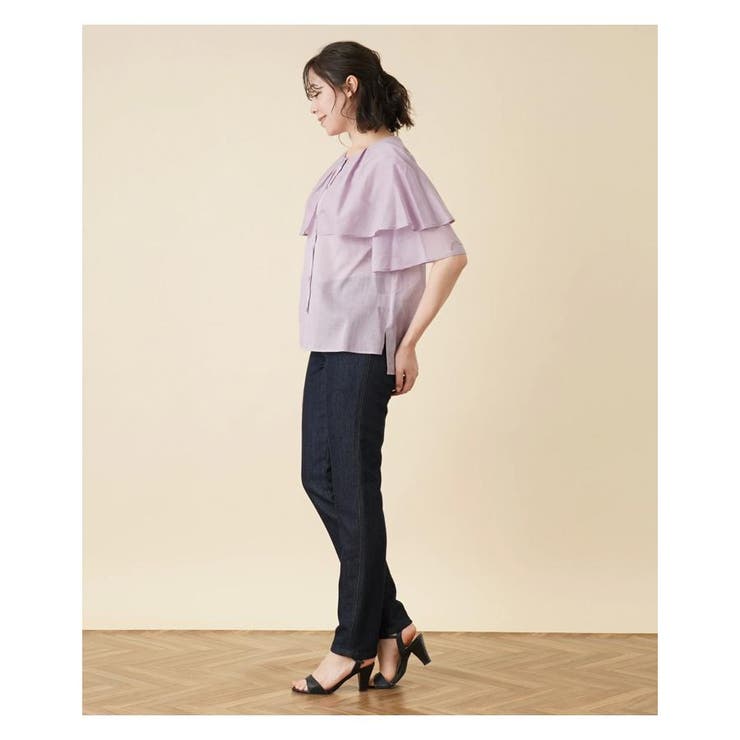 ビッグフリルブラウス | Leilian PLUS HOUSE | 詳細画像14