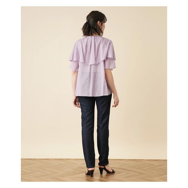 ビッグフリルブラウス | Leilian PLUS HOUSE | 詳細画像15