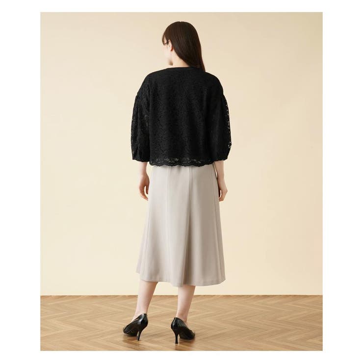 総レースカーディガン | Leilian | 詳細画像4 