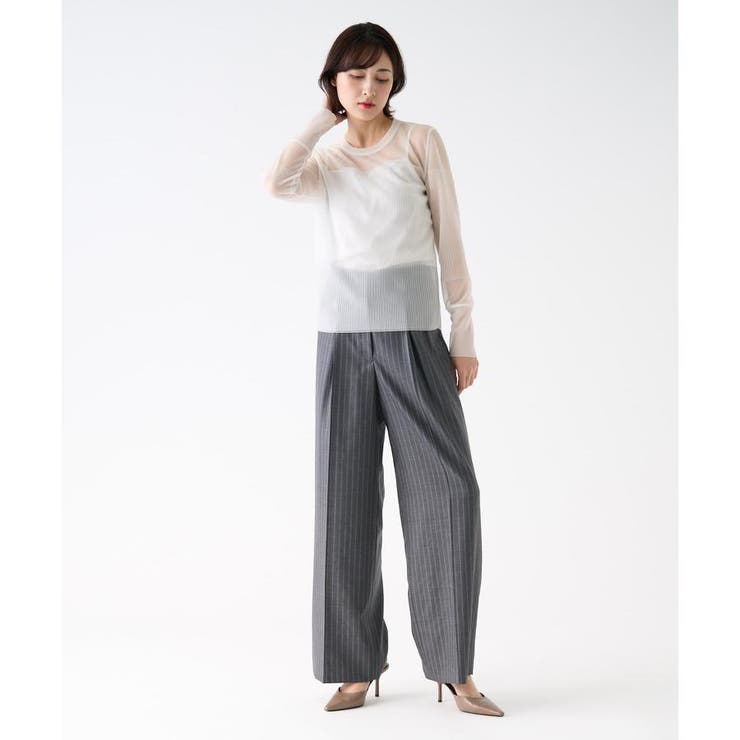 シアーナイロンカットソー[品番：LAVW0019403]｜LANVIN