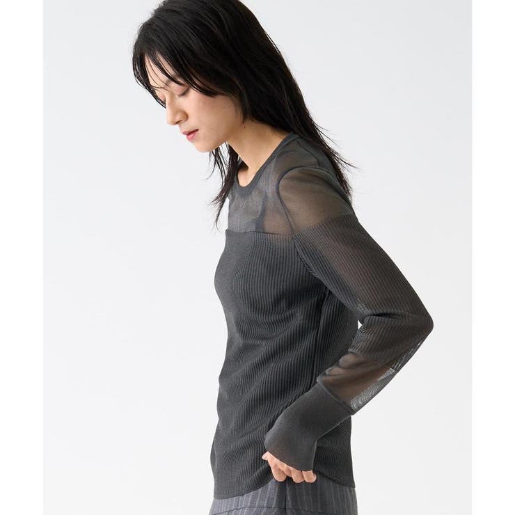 うのにもお得な情報満載！ シアーナイロンカットソー[品番：LAVW0019403]｜LANVIN トップス