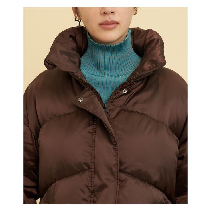 LANVIN ランバンコレクションレディースブラウン ダウンジャケット