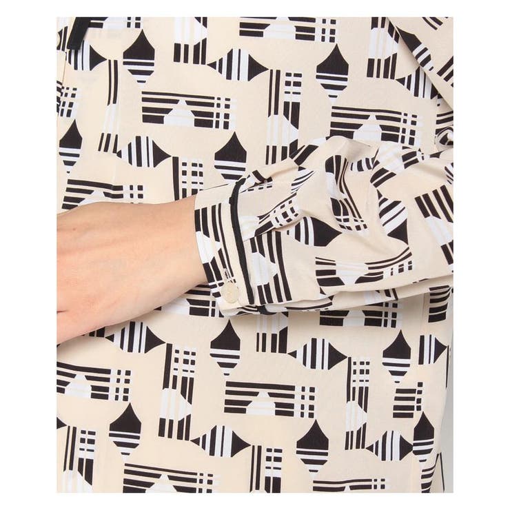 プリントリボンブラウス | Leilian | 詳細画像20 