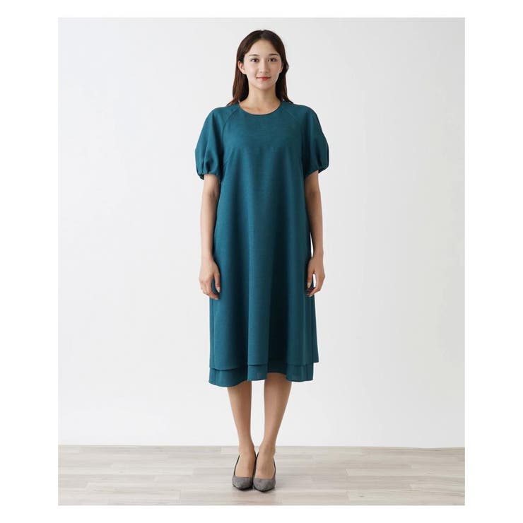 パフスリーブワンピース | Leilian PLUS HOUSE | 詳細画像8