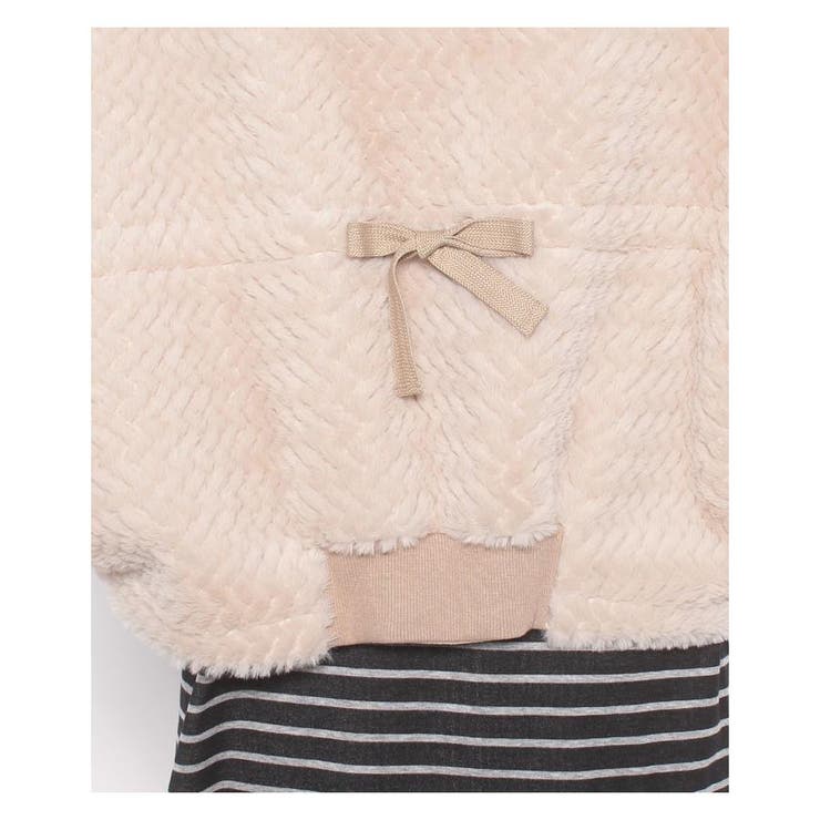 フェイクファーフーデッドショートコート[品番：LAVW0006016]｜Leilian