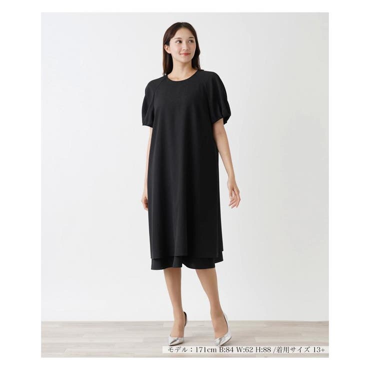 パフスリーブワンピース | Leilian PLUS HOUSE | 詳細画像18