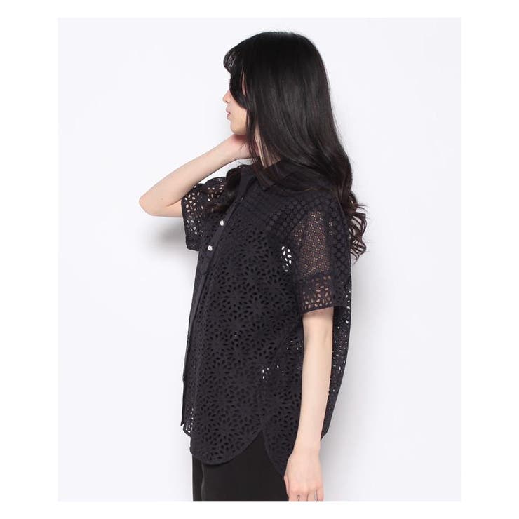 カッティングレースブラウス | Leilian | 詳細画像2