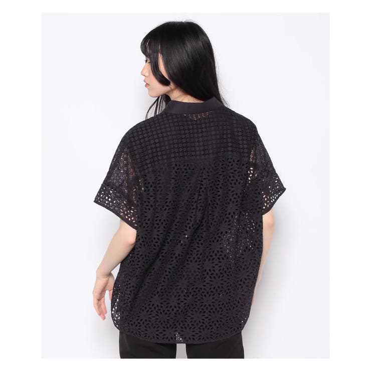 カッティングレースブラウス | Leilian | 詳細画像3