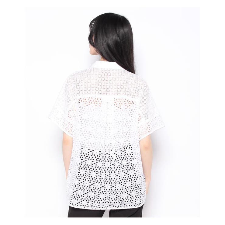 カッティングレースブラウス | Leilian | 詳細画像8