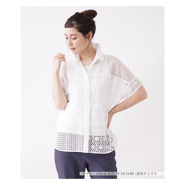 カッティングレースブラウス | Leilian | 詳細画像6