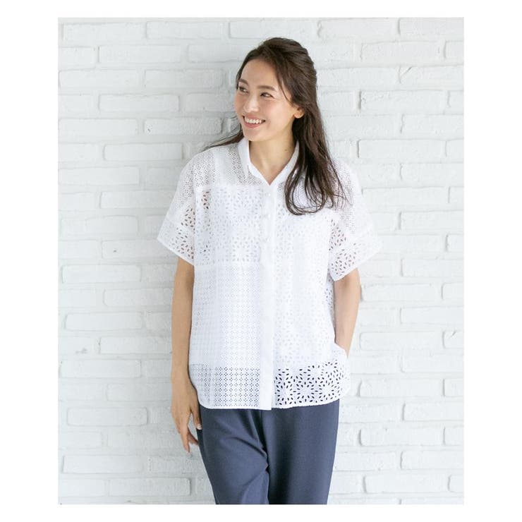 カッティングレースブラウス | Leilian | 詳細画像22