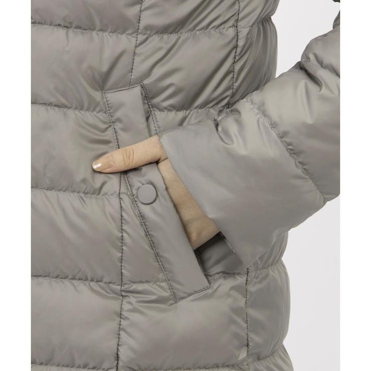 ショールカラーダウンコート[品番：LAVW0019234]｜Leilian