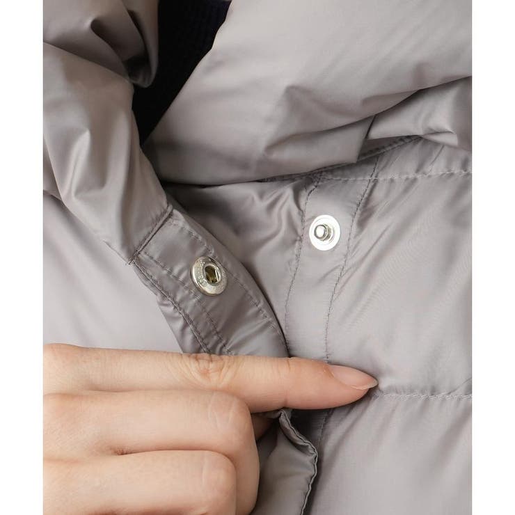 Leilian ダウンジャケット ショート レリアン 現行 ショールカラー