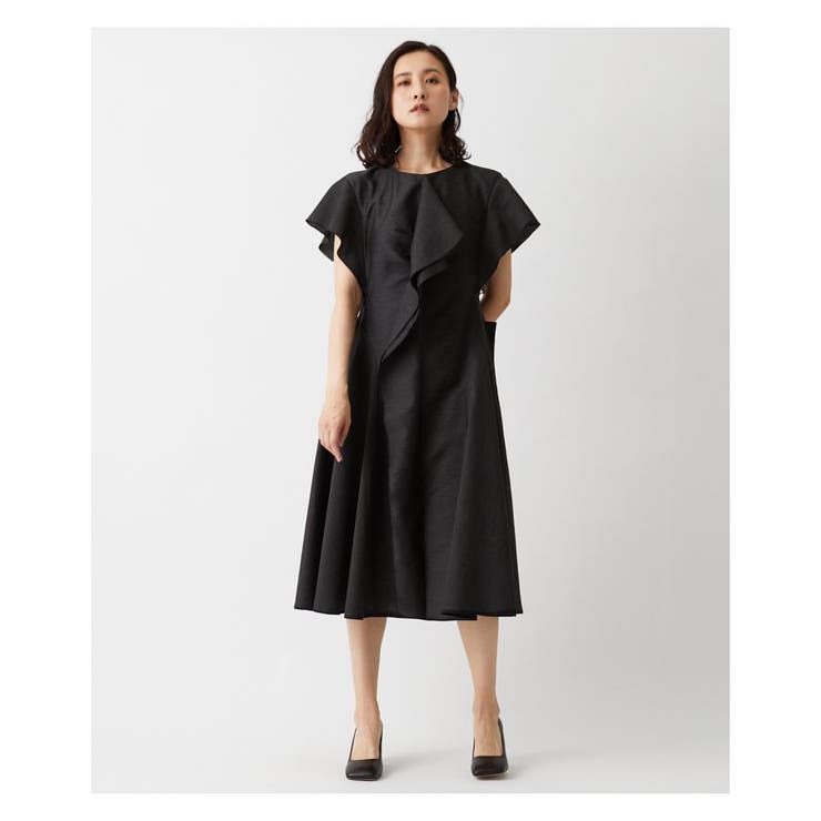 ラッフルフリルワンピース[品番：LAVW0004063]｜LANVIN COLLECTION