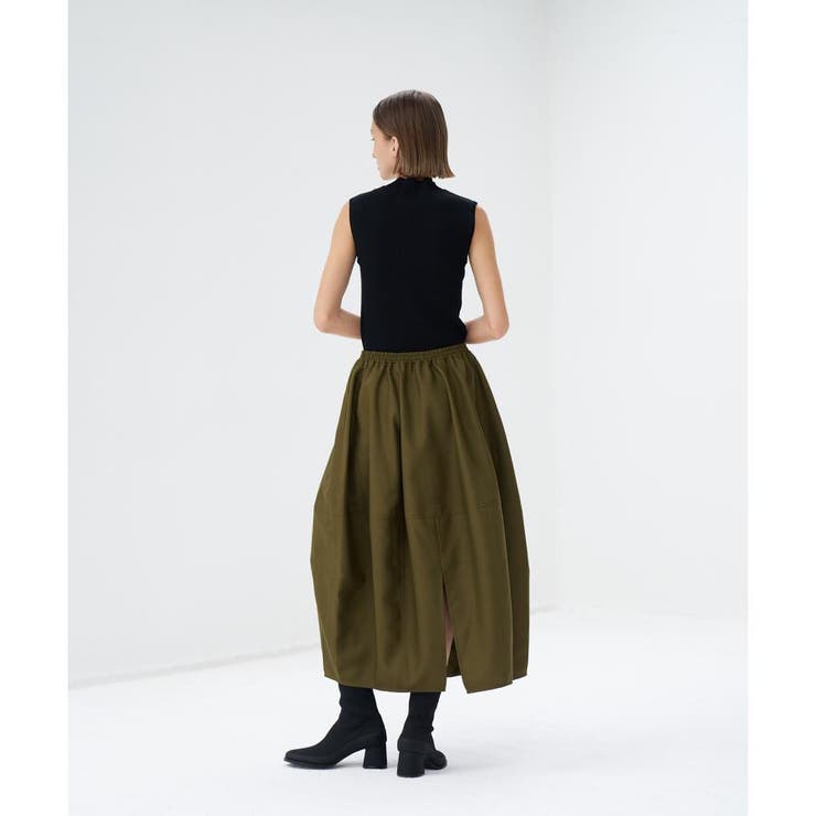 コクーンスカートドッキングワンピース[品番：LAVW0013899]｜LANVIN en 