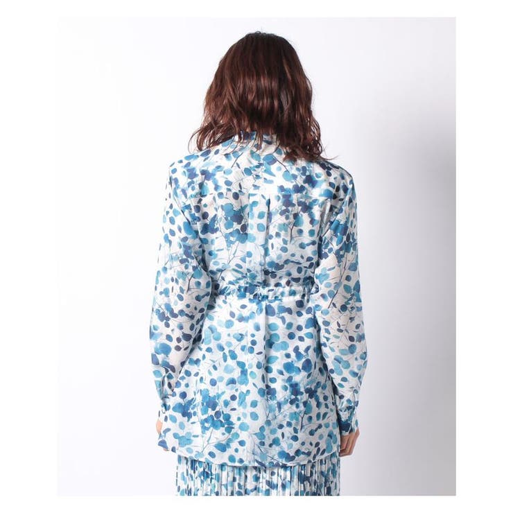 ボタニカル柄ブラウス | Leilian PLUS HOUSE | 詳細画像2