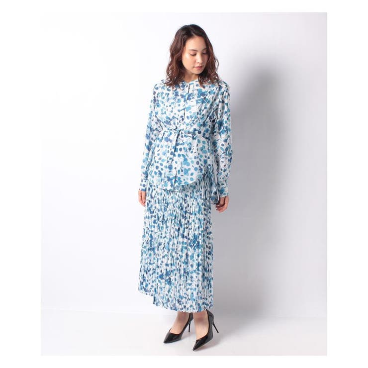 ボタニカル柄ブラウス | Leilian PLUS HOUSE | 詳細画像6