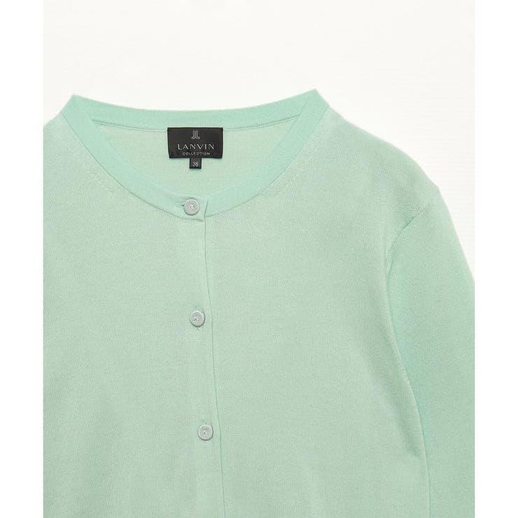 LANVIN COLLECTIONランバンコレクションパールニットプルオーバー白