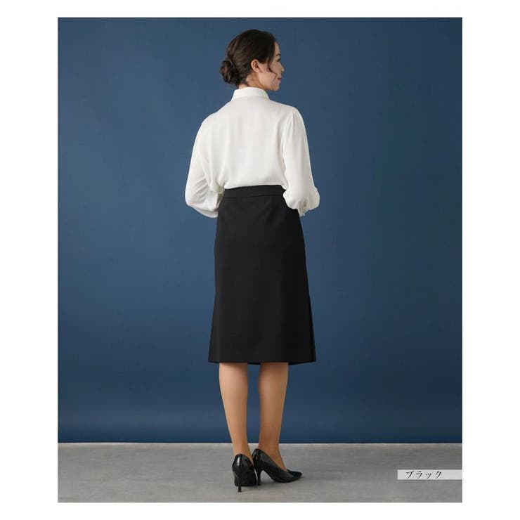 ミディ丈タイトスカート[品番：LAVW0013684]｜Leilian PLUS HOUSE