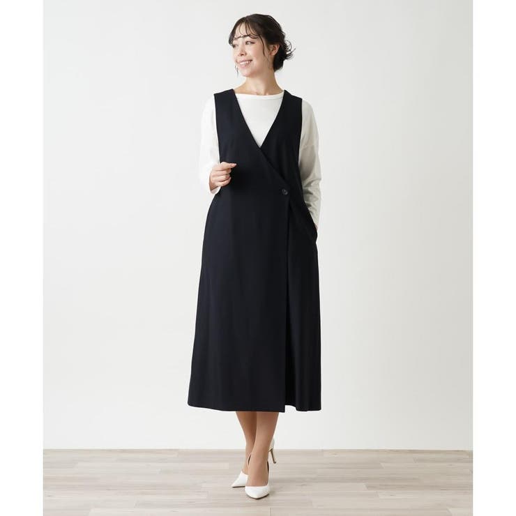 ジャンパースカート[品番：LAVW0018527]｜Leilian PLUS HOUSE